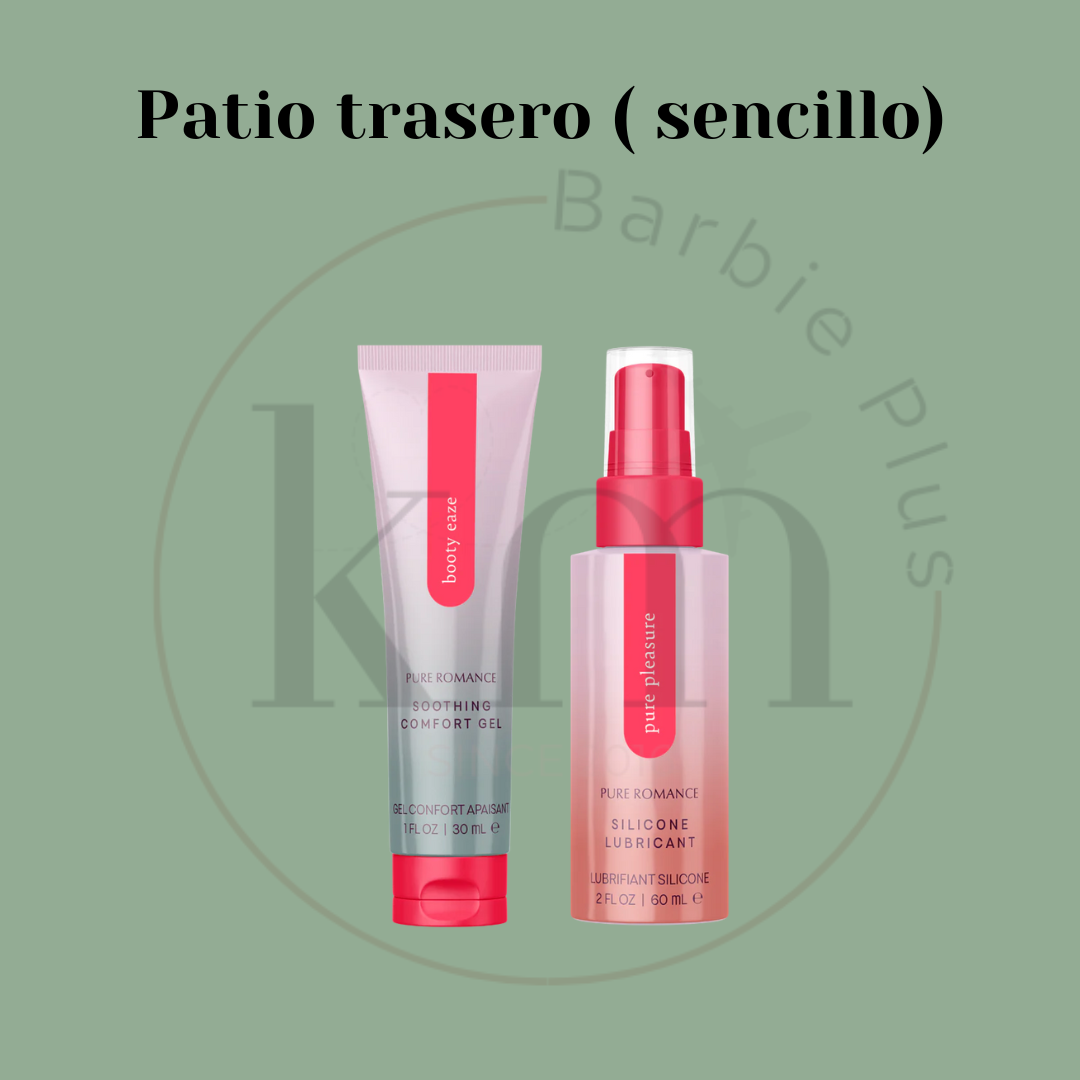 Patio trasero sencillo