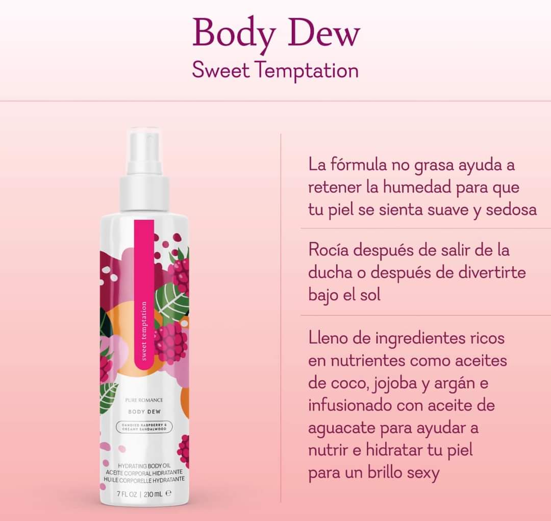 Body Oil Sweet Temptation