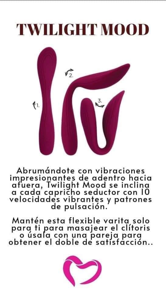 Twilight Mood (Vibrador de varita flexible)