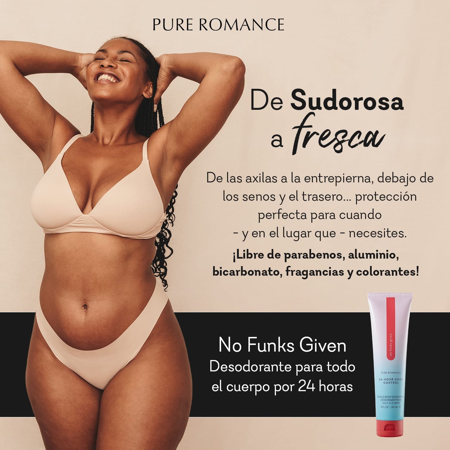 No Funk Given - 24 Hour Odor Control (Desodorante)