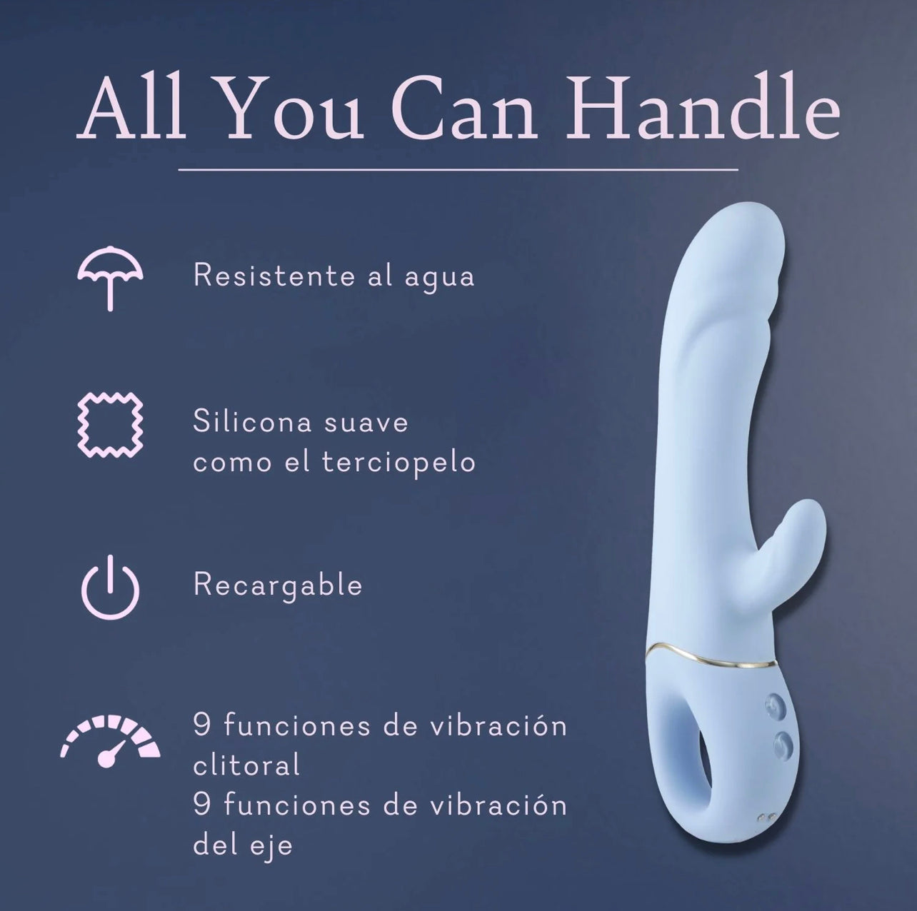 All You Can Handle (Vibrador de doble acción)