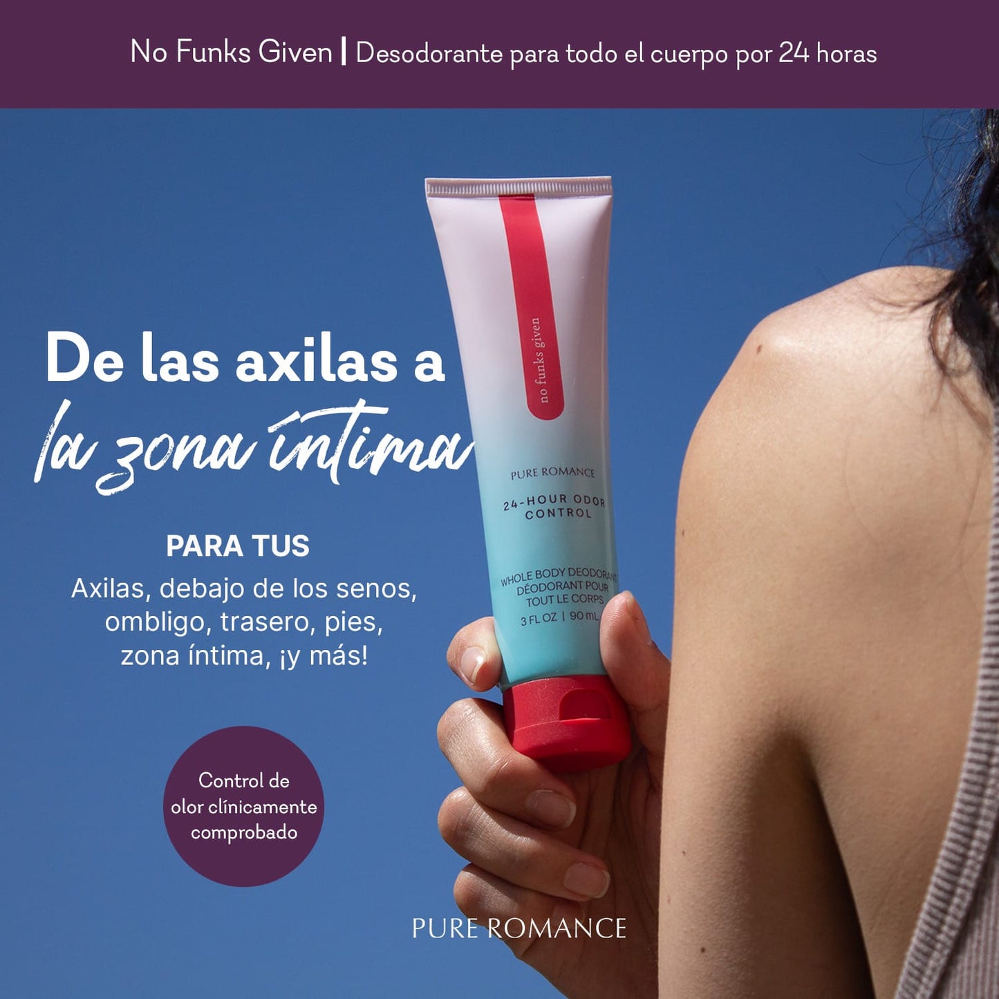 No Funk Given - 24 Hour Odor Control (Desodorante)